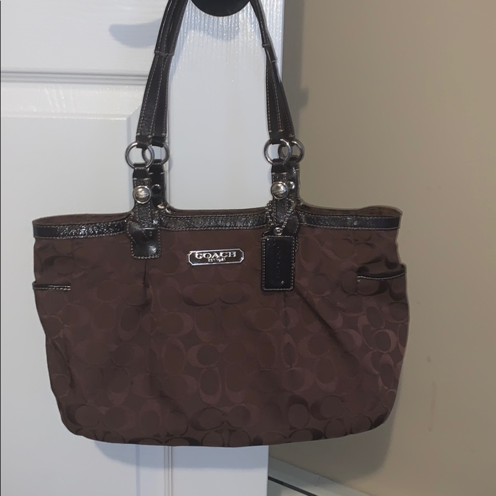 COACH brown purse